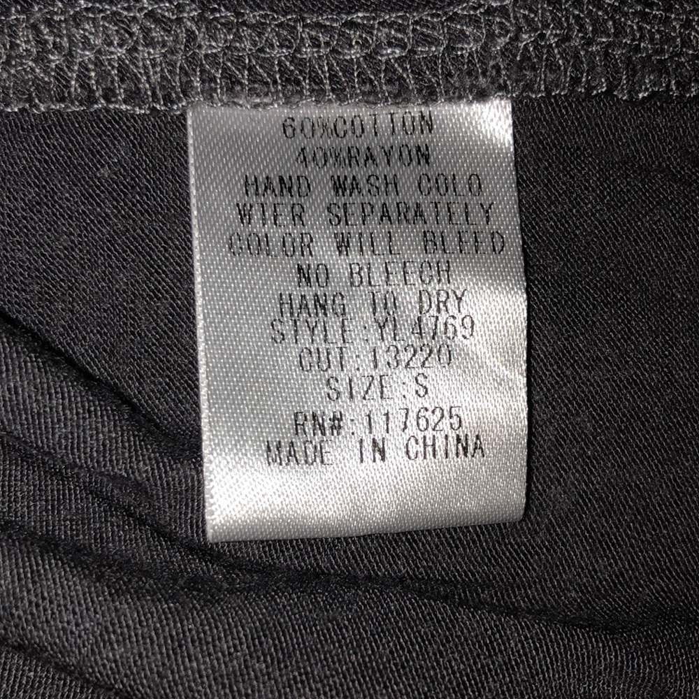 Ya Los Angeles Grey Top. S - Picture 6 of 6